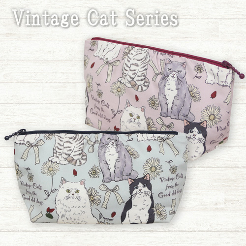 大人可愛いねこグッズ♡ノアファミリーの『ヴィンテージキャット』シリーズです！