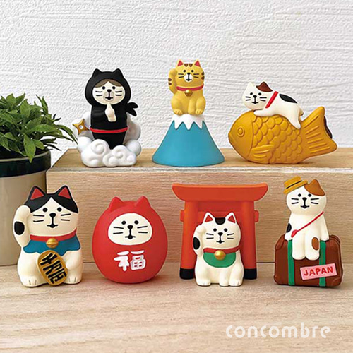 可愛くて大人気！ concombre 猫 日本旅行シリーズがマグネットになりました♪