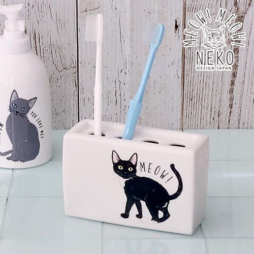 洗面台をスッキリ＆可愛く♡MEOW!MEOW!シリーズの歯ブラシスタンドが入荷しました♪
