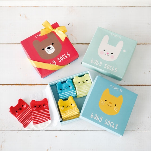 出産のお祝いにも♪『Rex LONDON ベビーソックス・ねこ』が入荷しました！