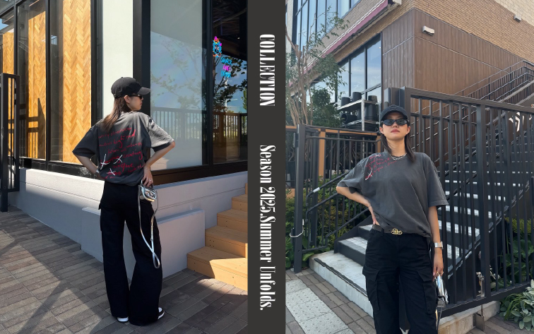 【視線をさらう一枚】ラグジュアリーストリートTシャツで夏コーデを格上げ