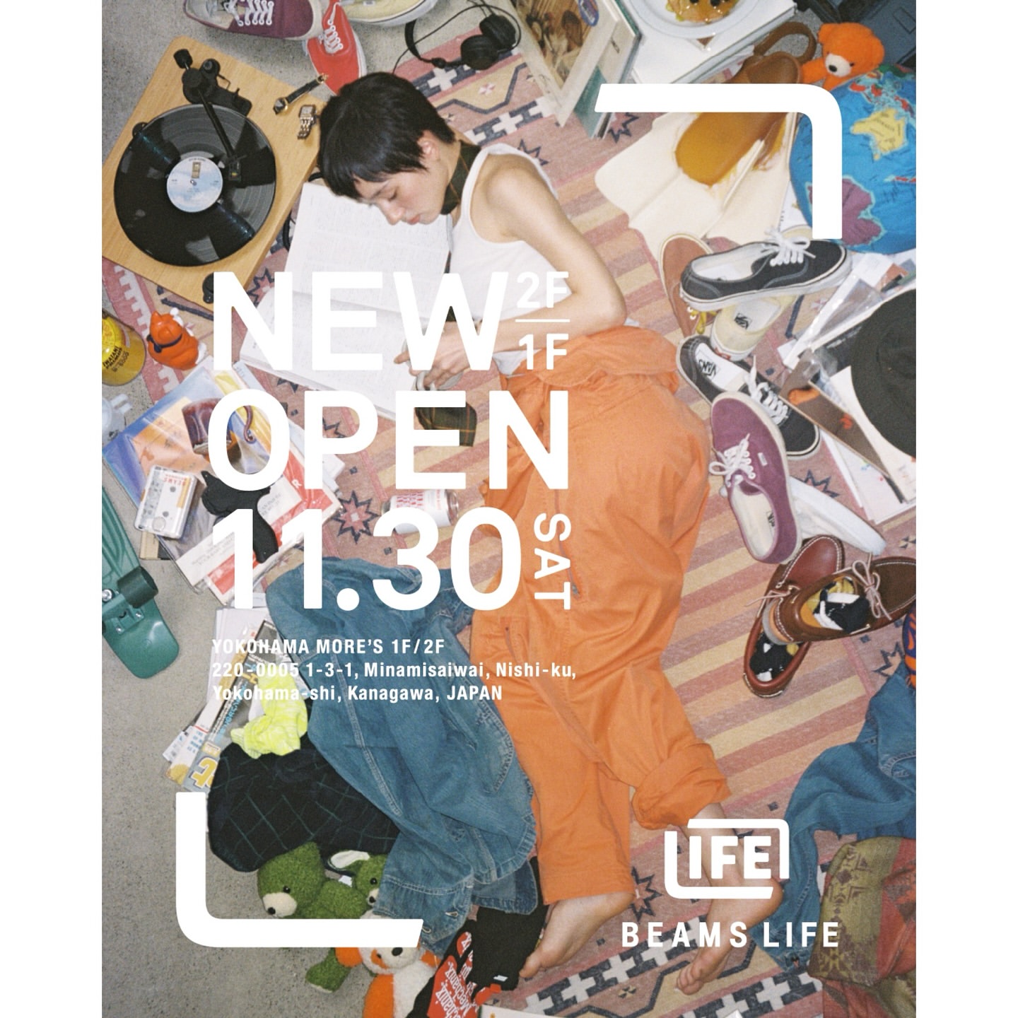 BEAMS LIFE YOKOHAMAに出店します