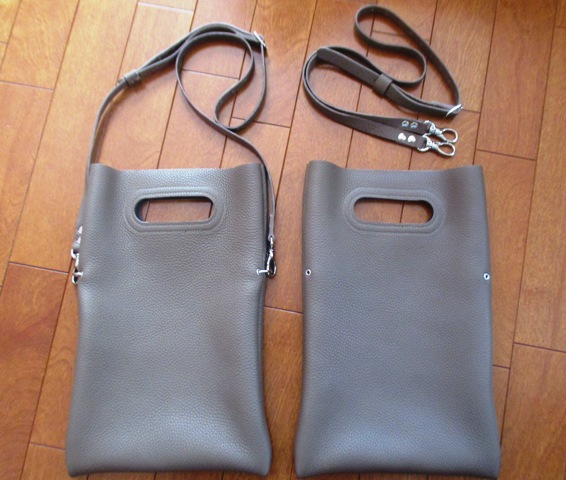 同じバッグの同じ色が偶然同時に、別々の所（Creemaとminne）で売れました！