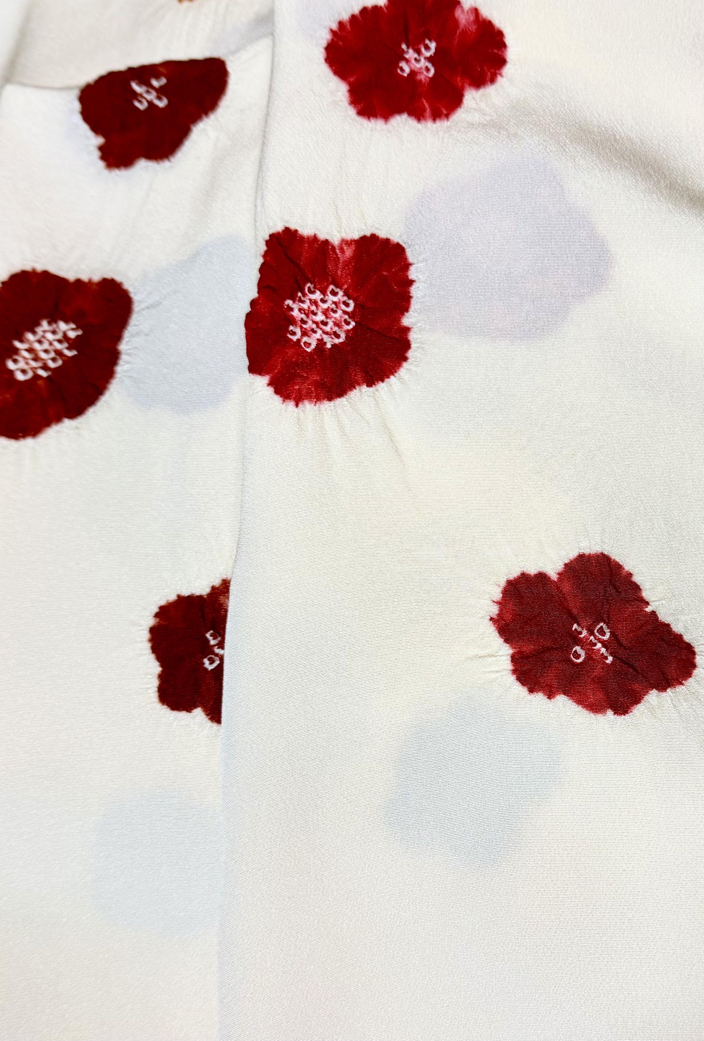 梅柄 輪出し帯あげについてのお知らせ