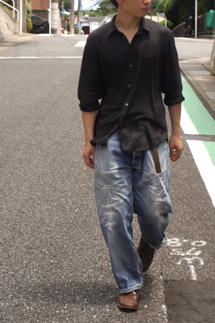 履き潰されたデニムの魅力 Repair Collection