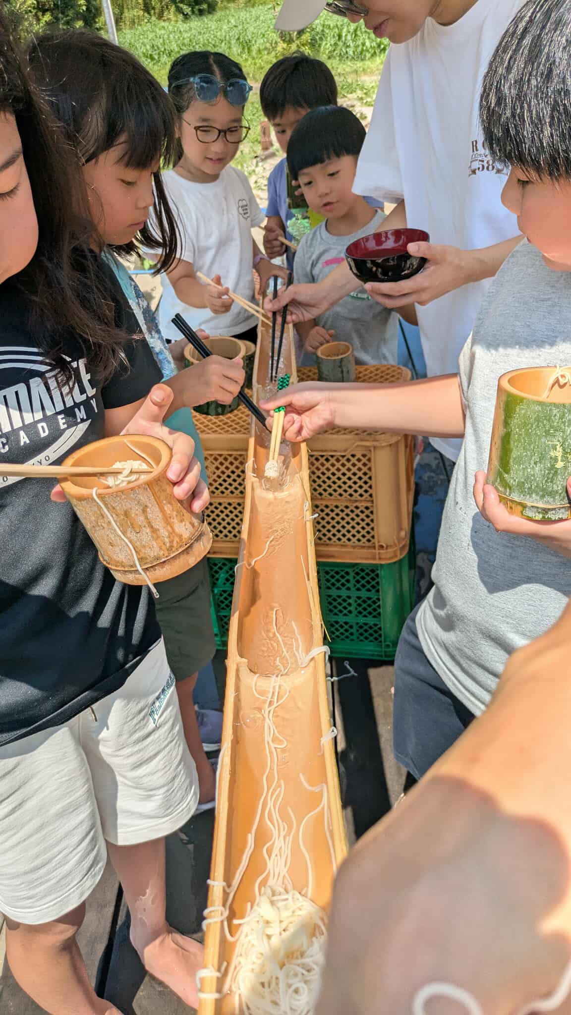 2025年8月27日　東京のスポーツ教室の自然体験受け入れ！