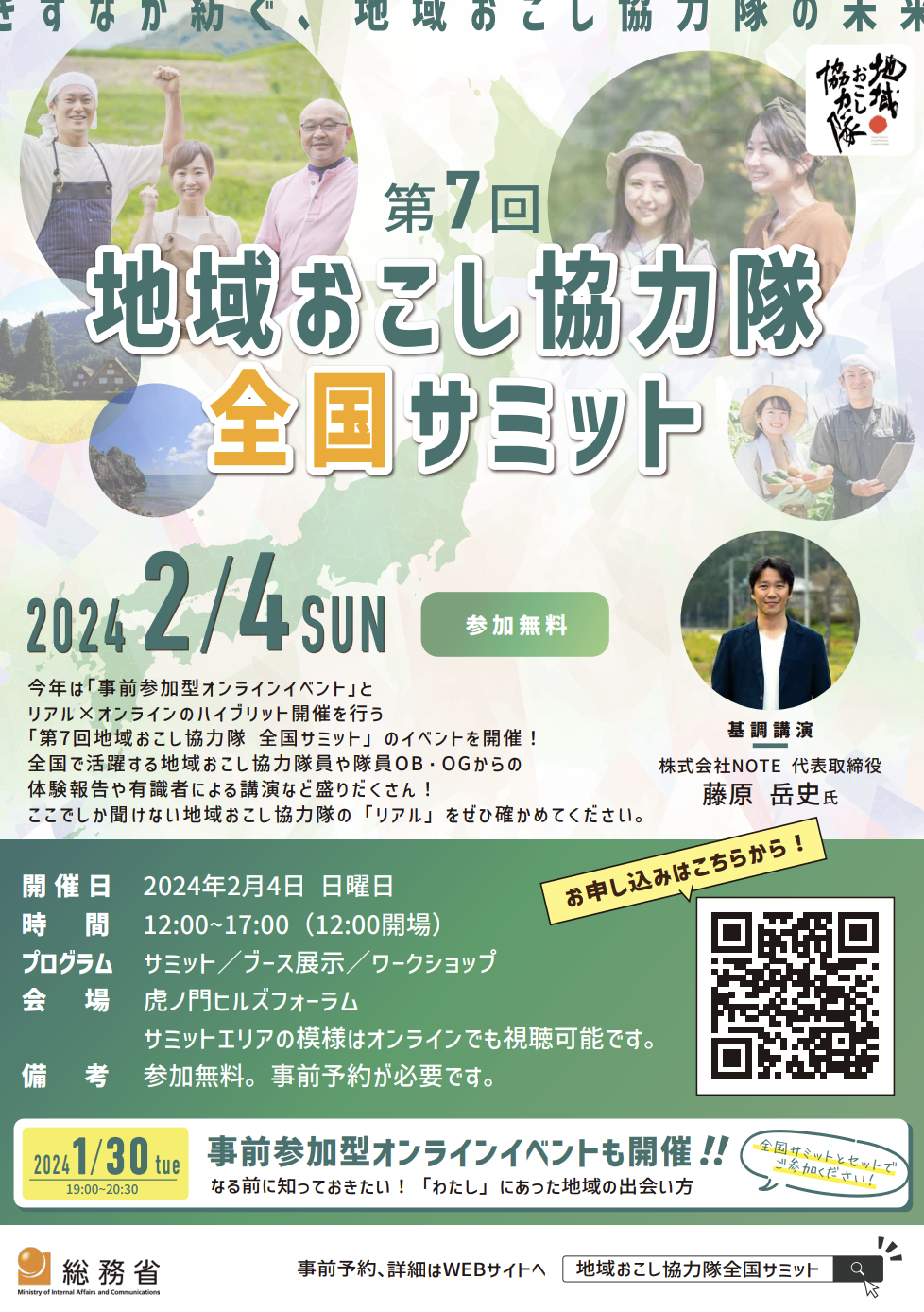 2月4日 地域おこし協力隊全国サミットに出品します！