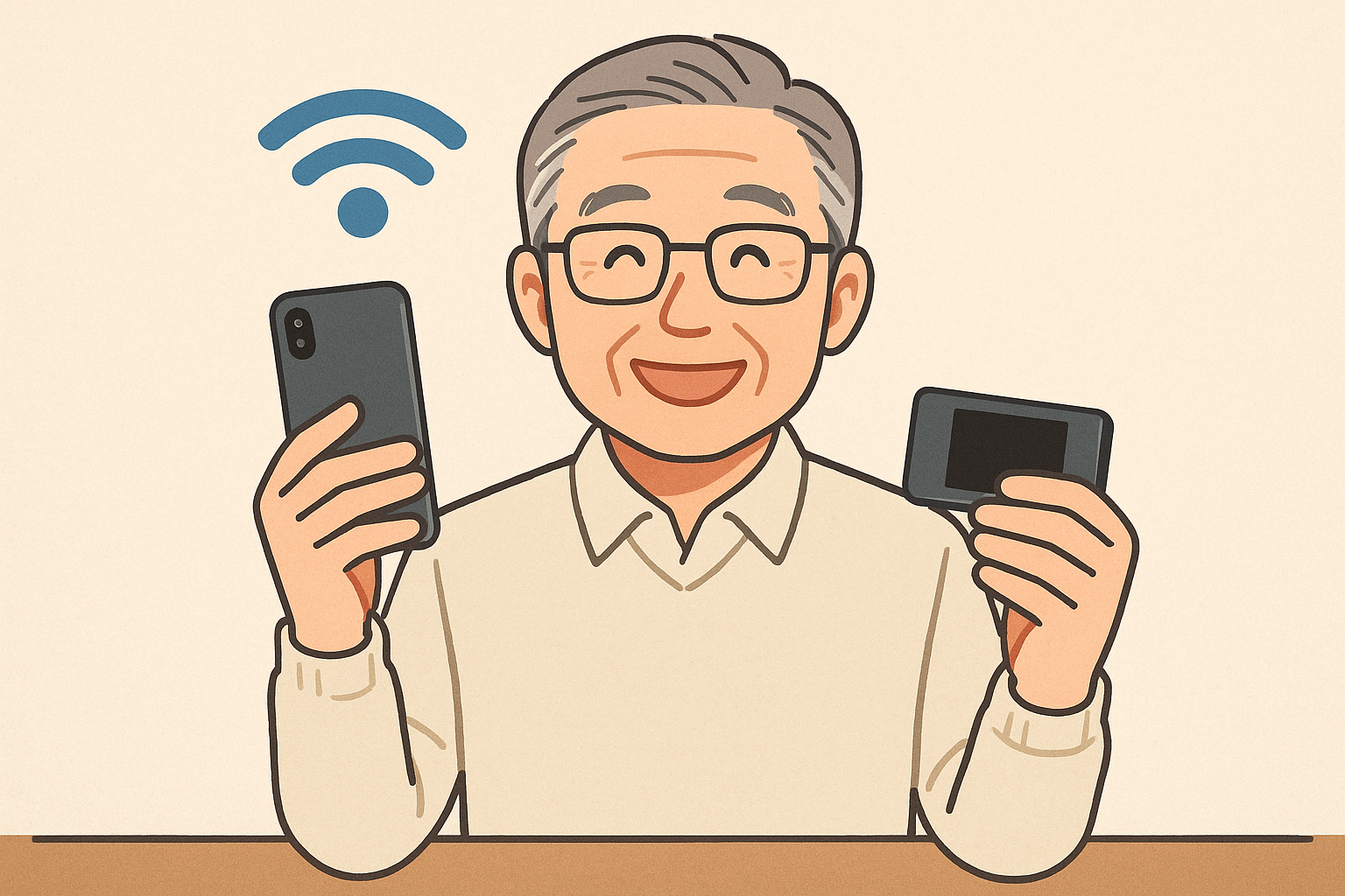 スマホに変えたばかりの親世代に伝えたい「Wi-Fiの使い方入門」