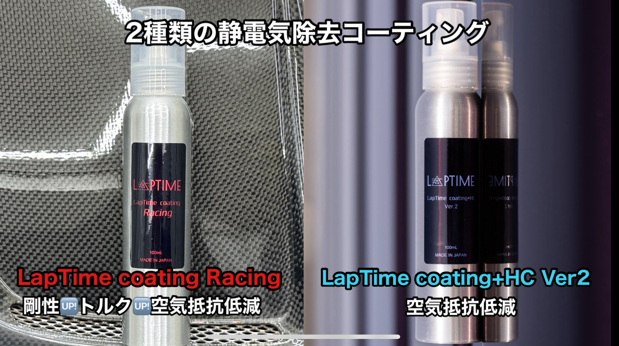 LapTime coating Racing 発売