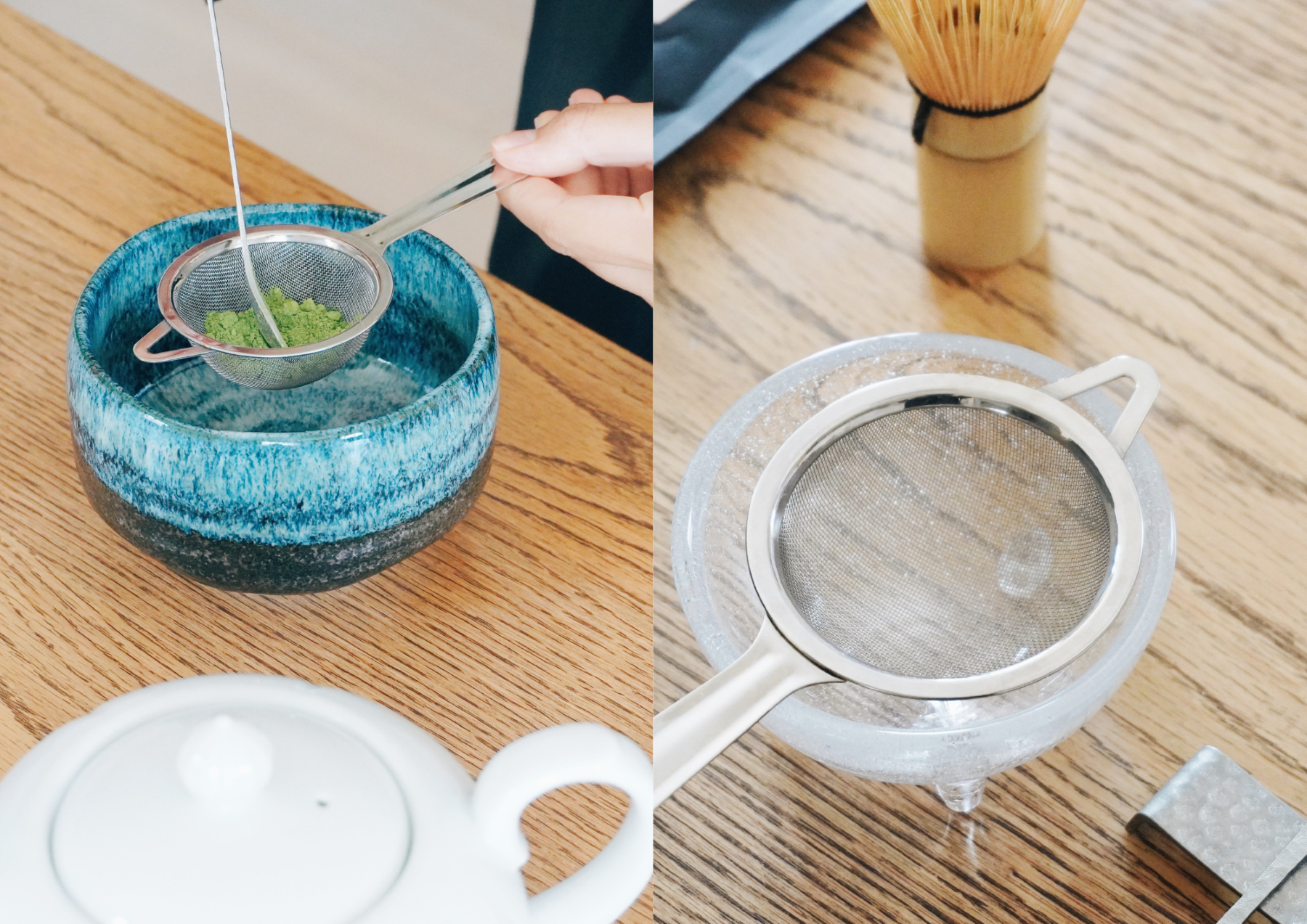 茶こしと茶こし置きがリニューアルです！