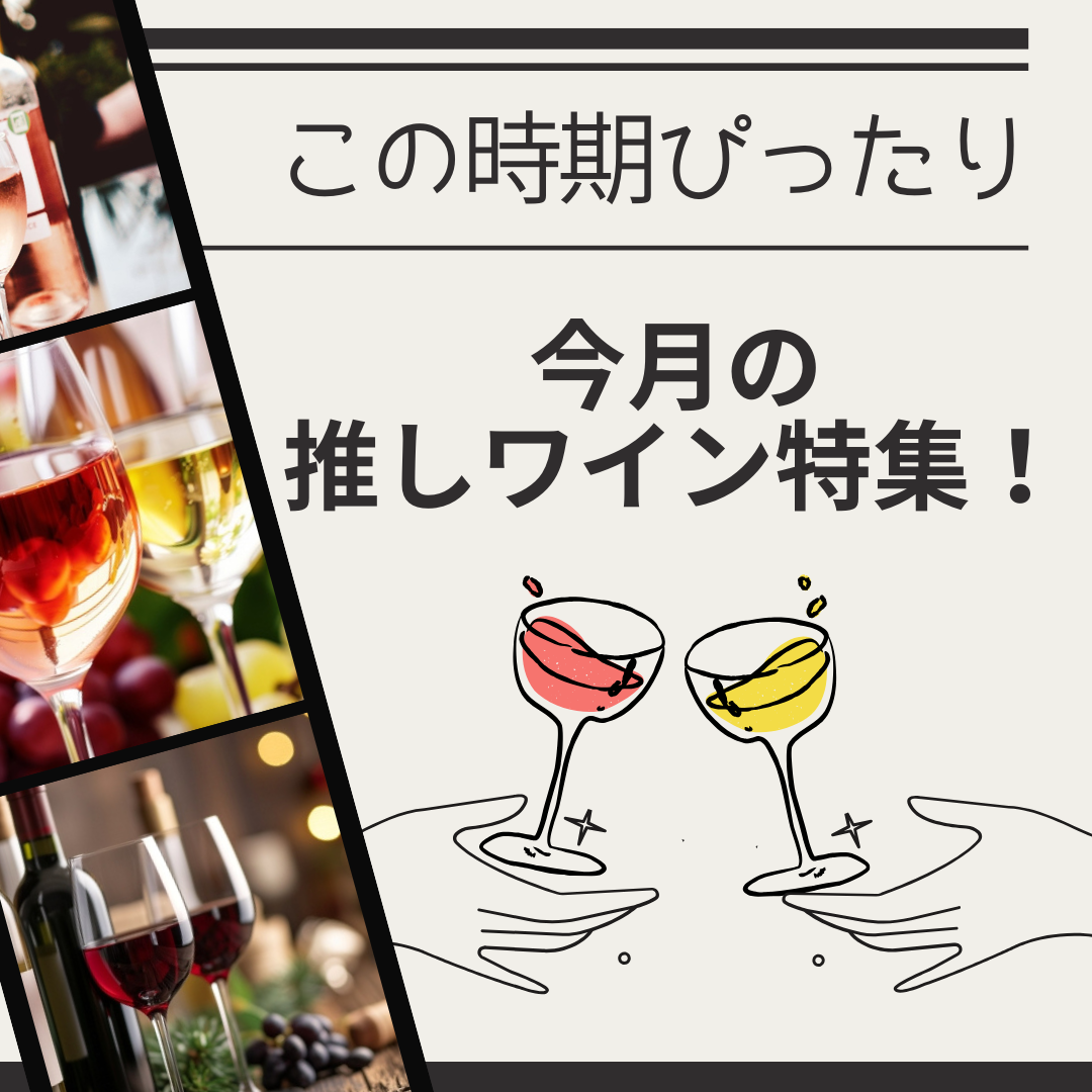この時期ぴったり！　今月の推しワイン特集！