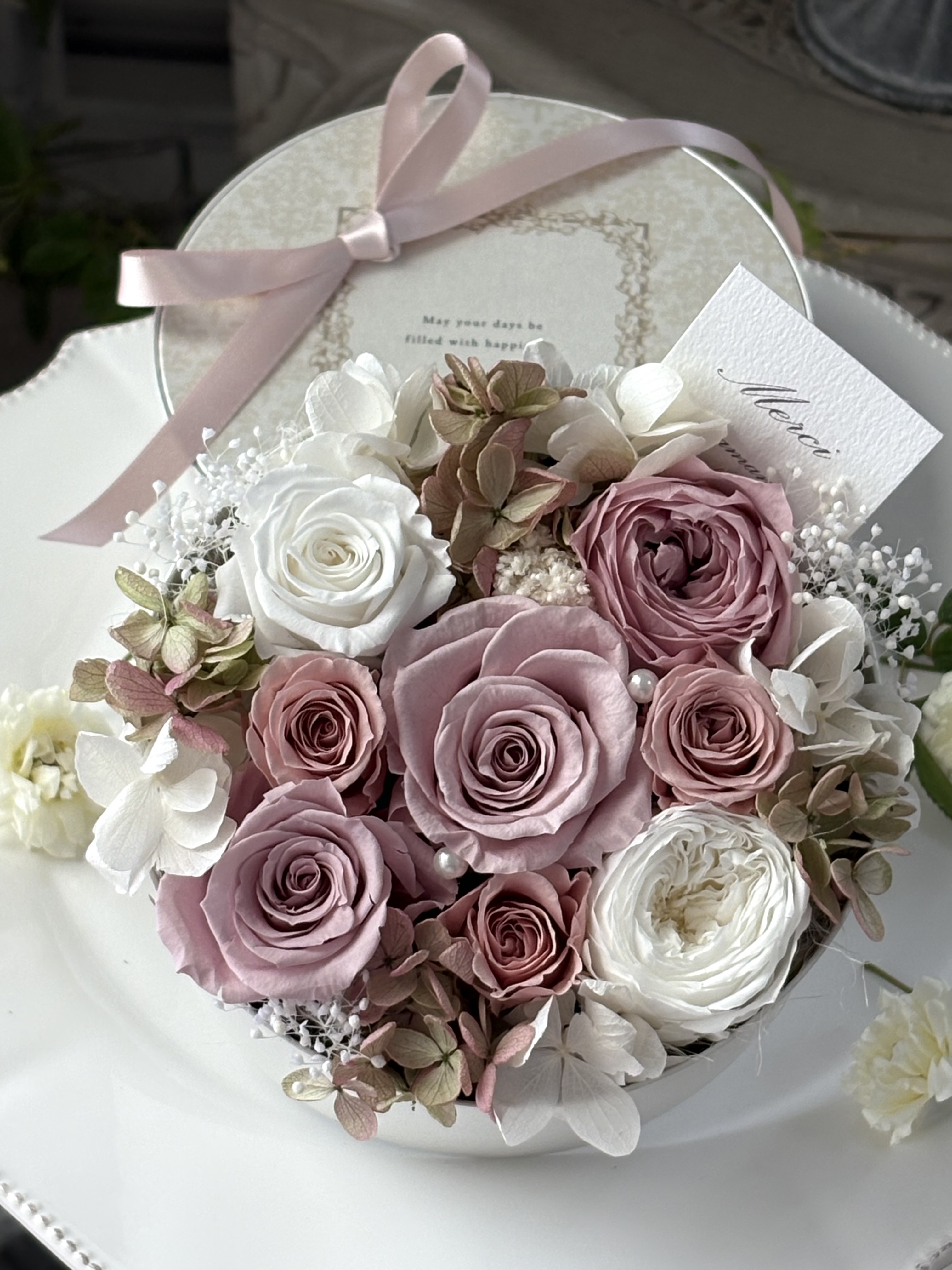 【新作】母の日限定のBOXフラワーギフト2点