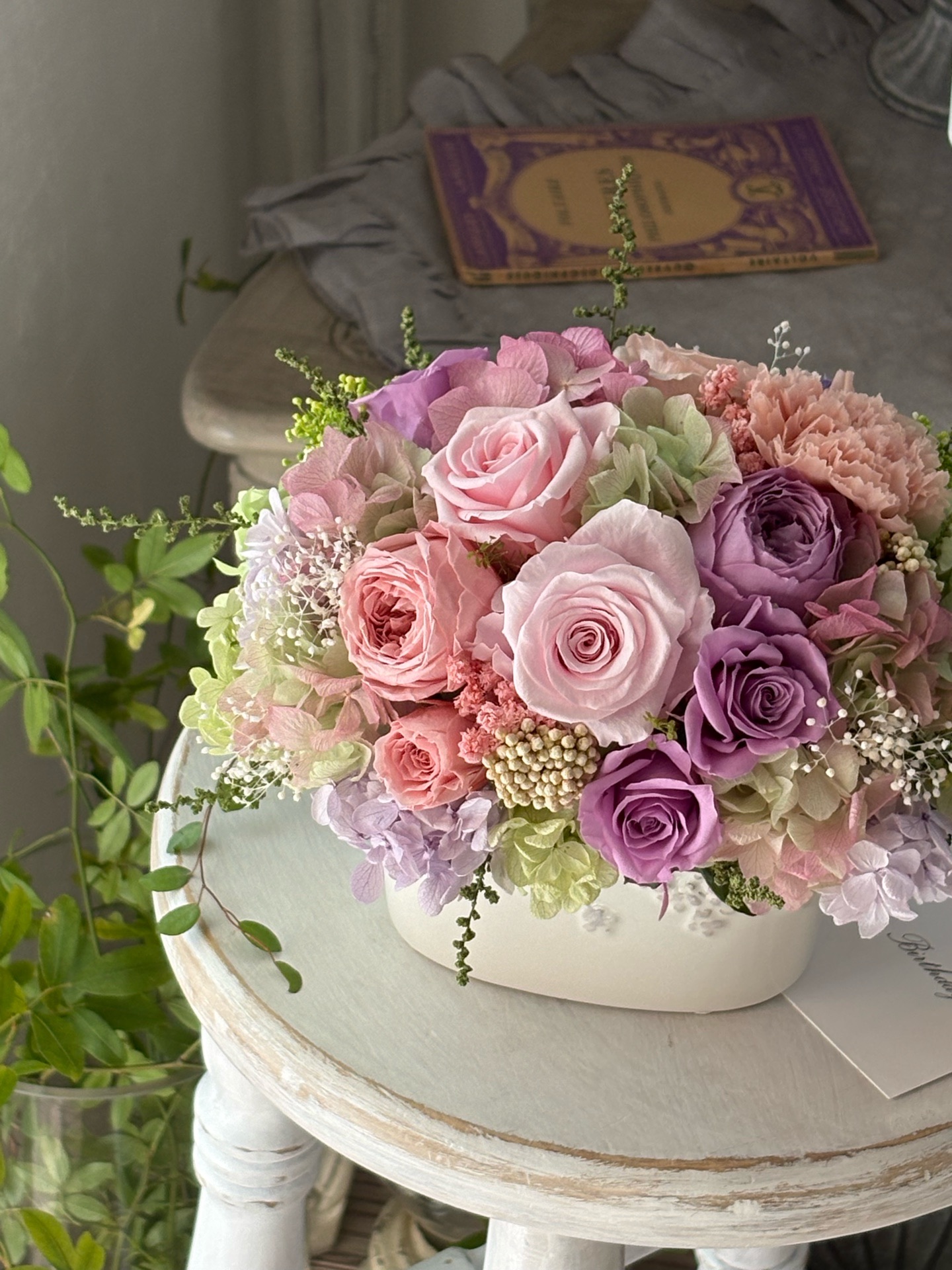 【新作】古希祝いや喜寿のお祝いにおすすめのアレンジメント