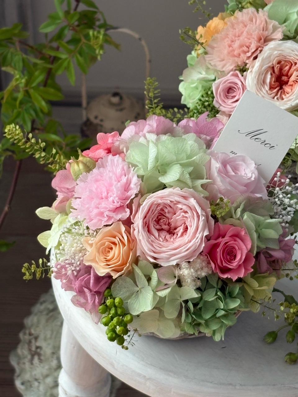 【新作】母の日限定のアレンジメントを2点アップしました!