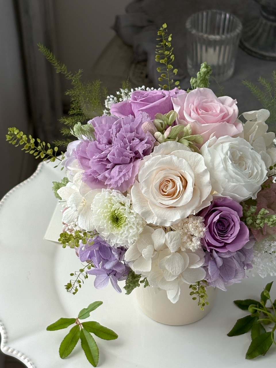 【新作】人気のお供えアレンジメントを商品化しました。