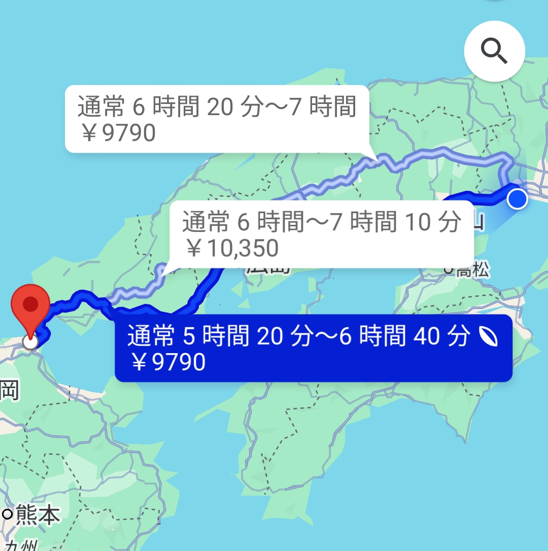 小倉出店旅行①出発～山口県