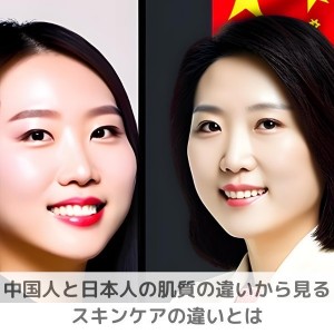 中国人と日本人の肌質の違いから見るスキンケアの違いとは
