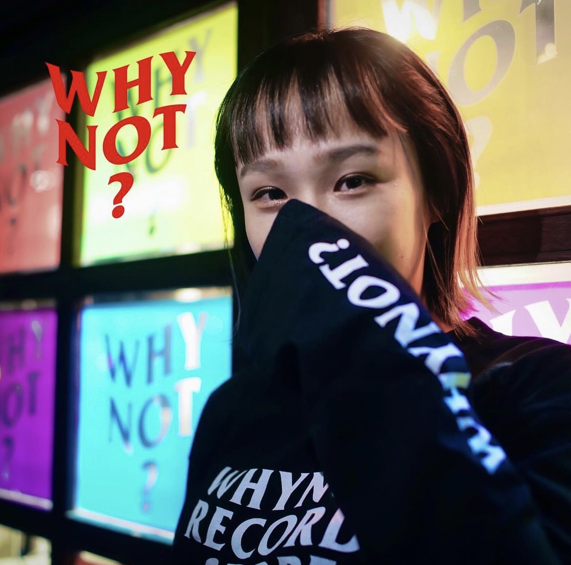 【Why not ? L/S logo T-shirt】ロゴロンT 長袖Tシャツ