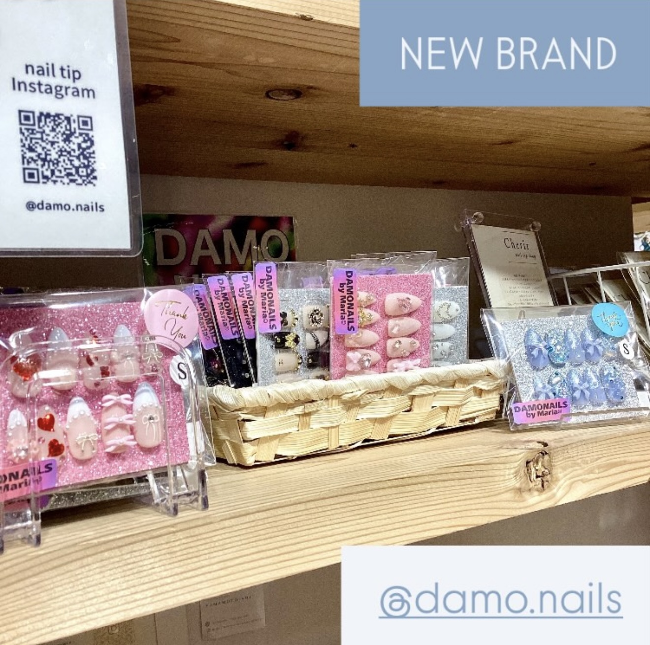 DAMO NAILS "初"店頭販売❤️‍🔥　in福岡PARCO本館5階