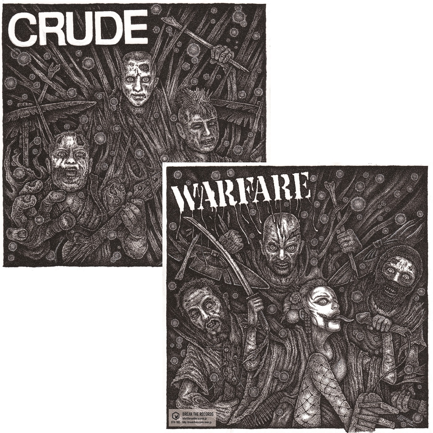 ＊予約受付中 CRUDE:WARFARE/split ep