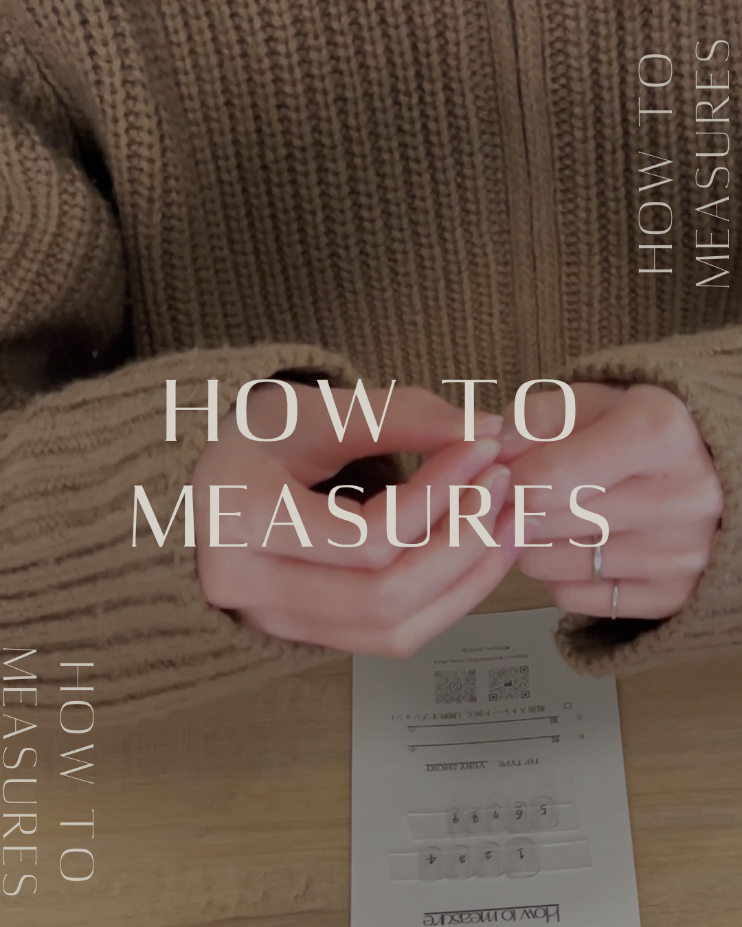 HOW TO MEASURES