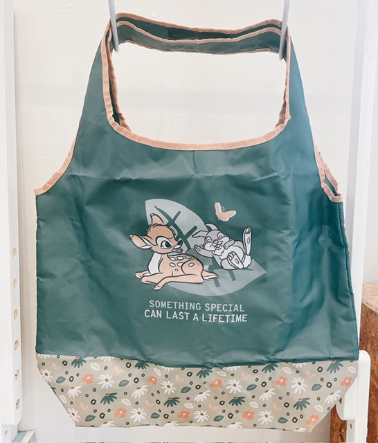 【コストコ購入品】可愛いバンビと森の仲間たちデザイン♪Bambi Eco bag