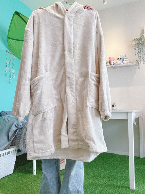 🌺モコモコボアカーディガンでエコに温活してみよう～