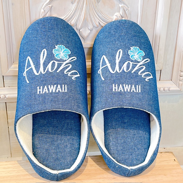 🌺オールシーズン履けるALOHAルームスリッパで毎日がもっとアロハに