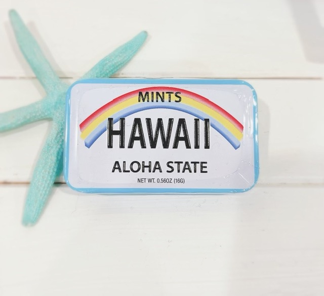 ハワイ購入品♪　爽やかなハワイの味　ALOHA STATE MINTS