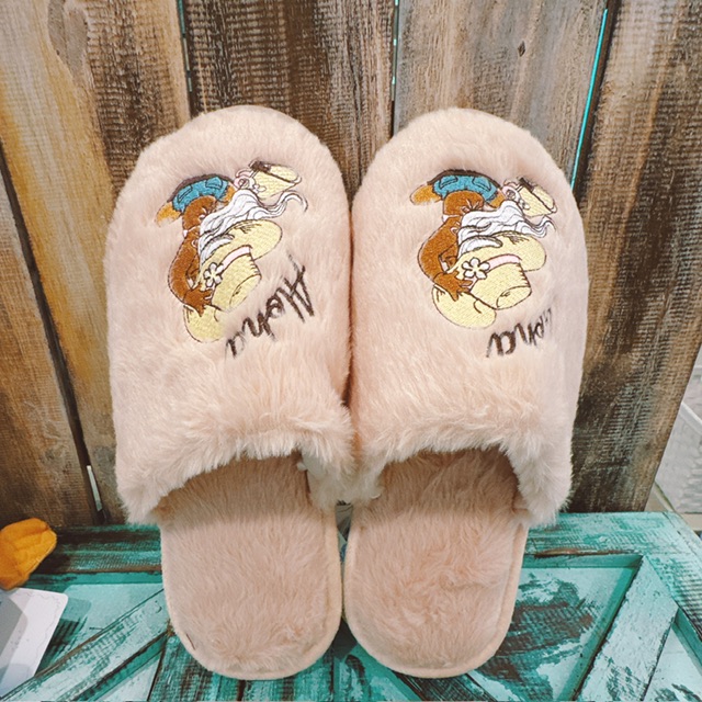 🌺ハワイを愛する女の子マプアちゃんシリーズからもこもこボアの可愛いスリッパのご紹介