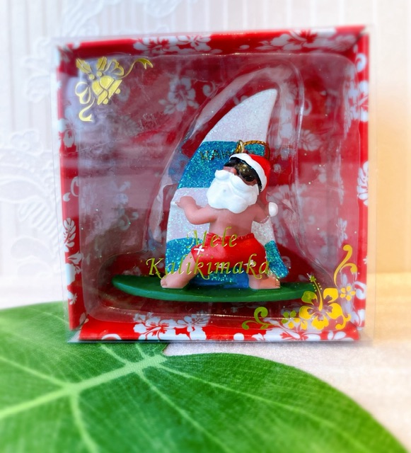 波乗りファンキー　アロハサンタ　『クリスマスオーナメント』