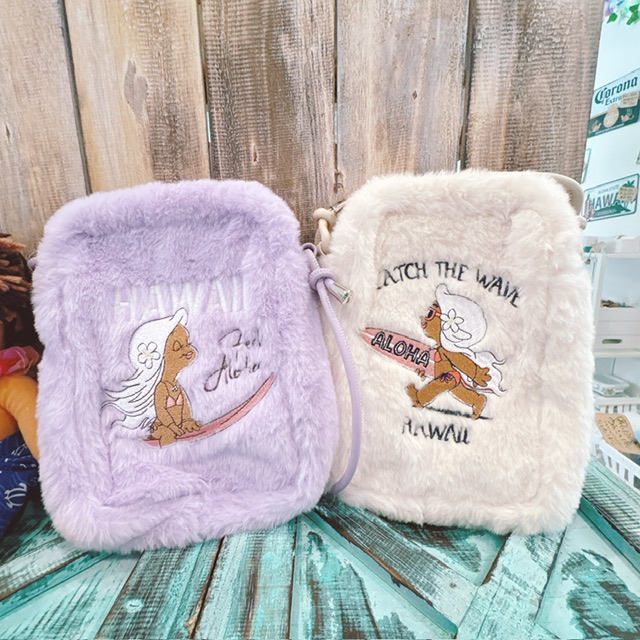 🌺可愛いマプアちゃんのずーっと触っていたくなる手触りのボアショルダーでお出かけしよう～