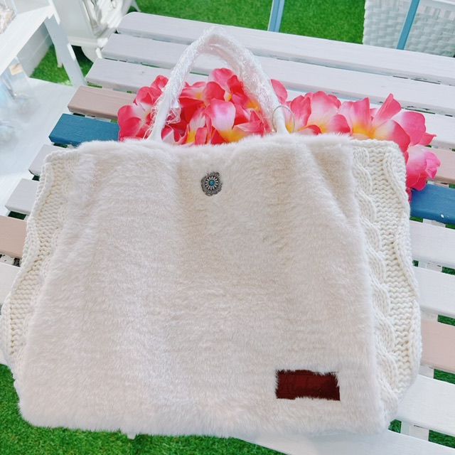ふわもこ　ビッグ　トートバッグ