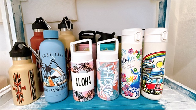 🌺どれにしようか迷っちゃう～ALOHAなステンレスボトルたち