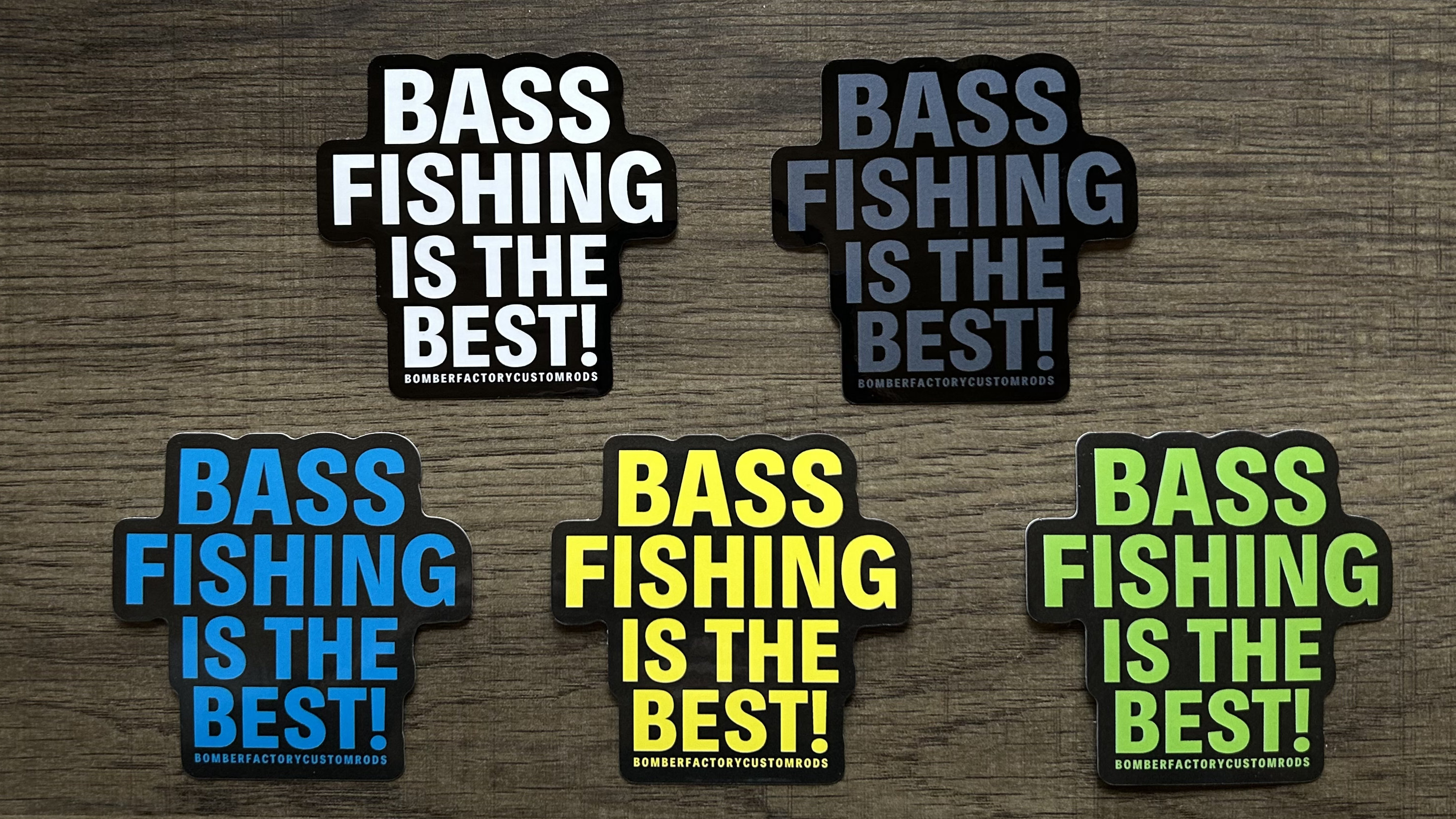 【新商品】BASS FISHING IS THE BEST! ステッカー
