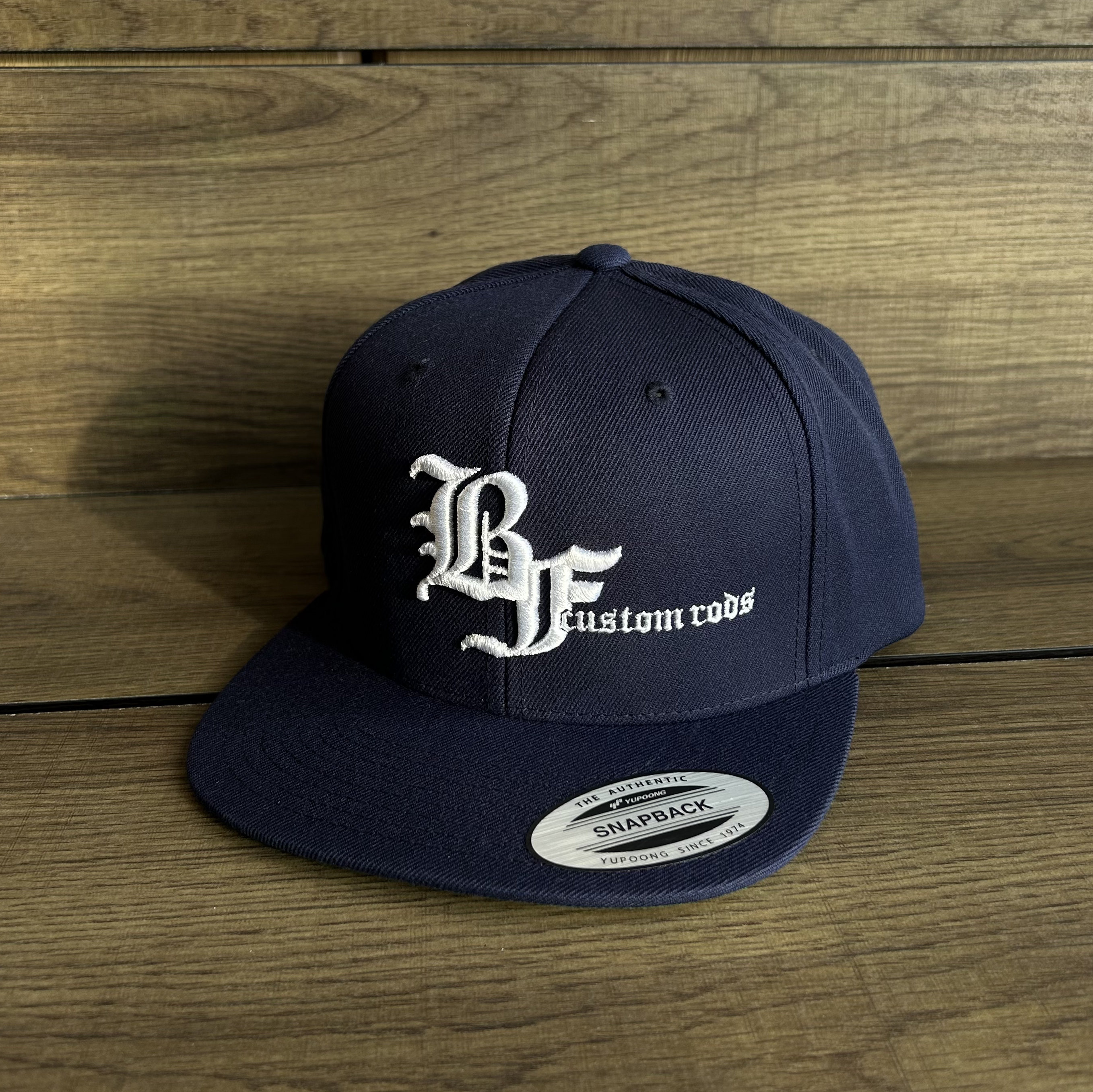 【新商品】BFフラットキャップ　ネイビー
