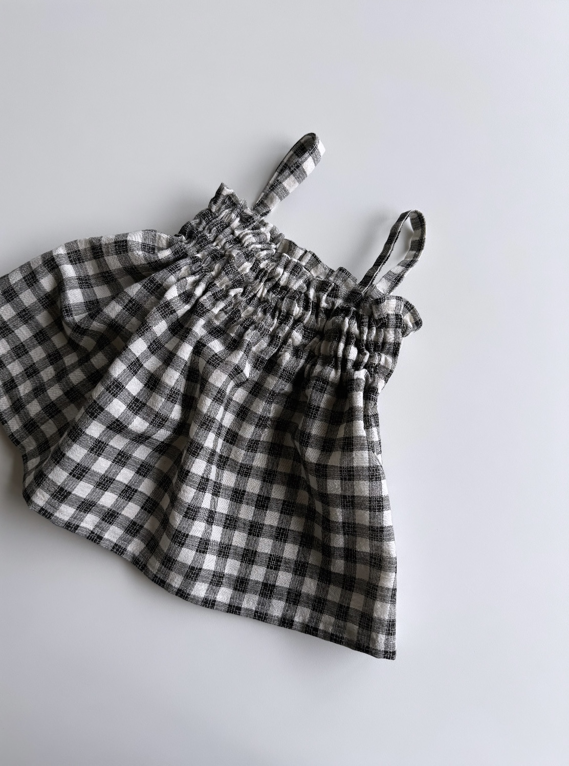 check fabric × emioli handmade