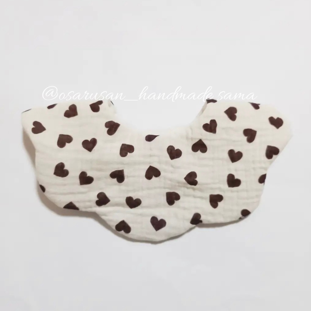 brown heart × osarusan_handmade sama ♡