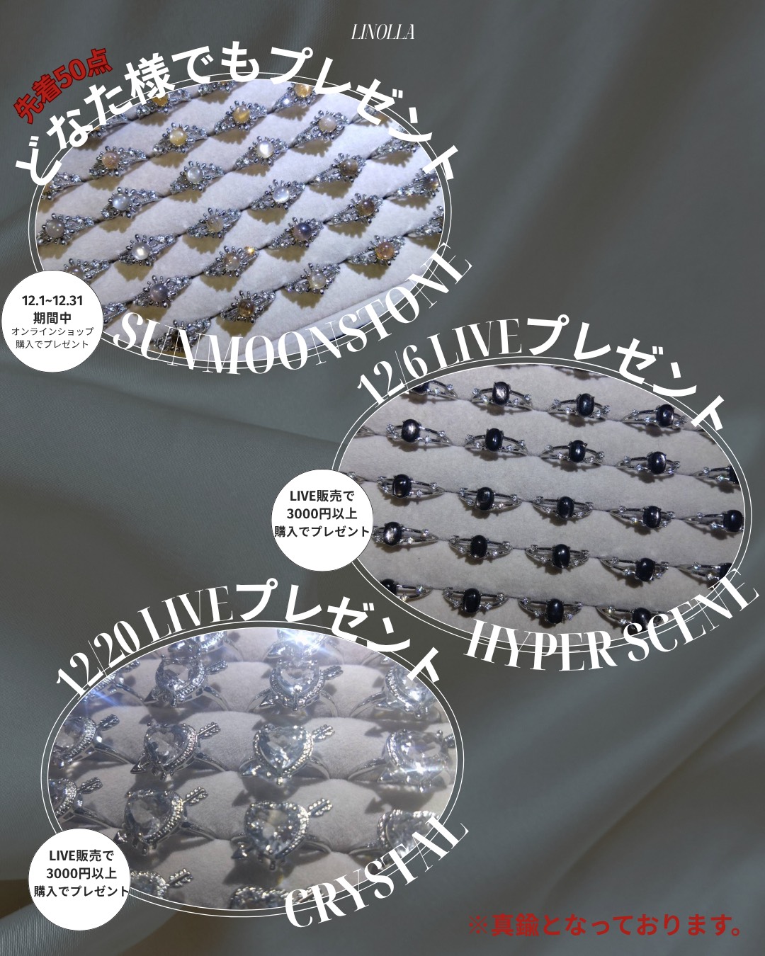 【本日20時〜】12月特別インスタLIVE販売開始✨