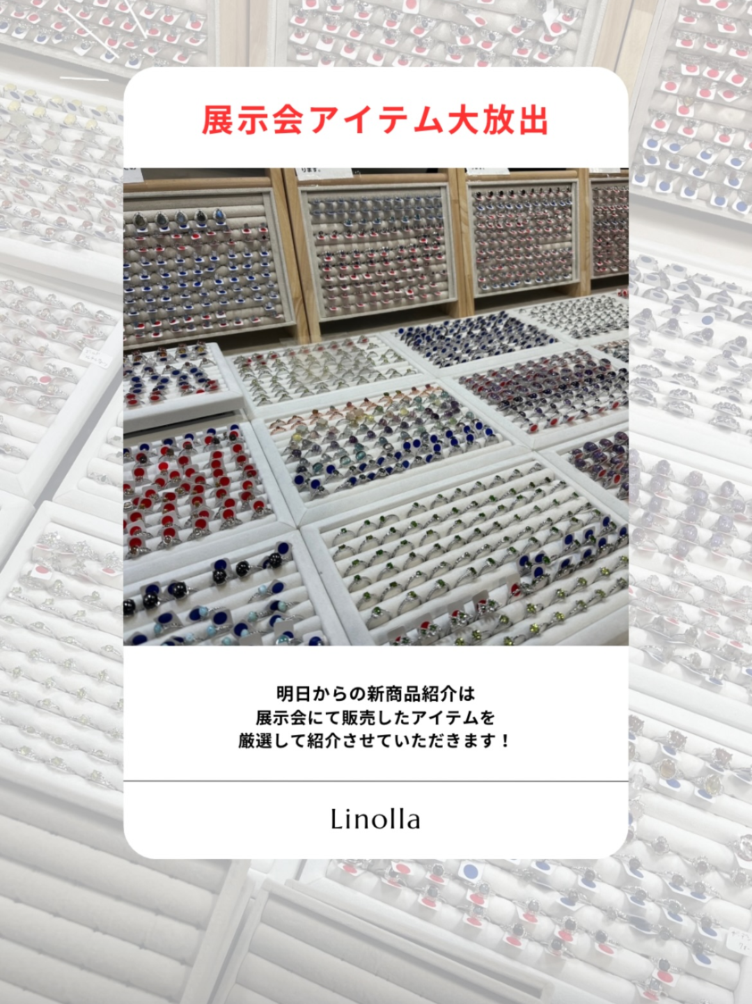 【☆展示会アイテム新商品で登場☆】