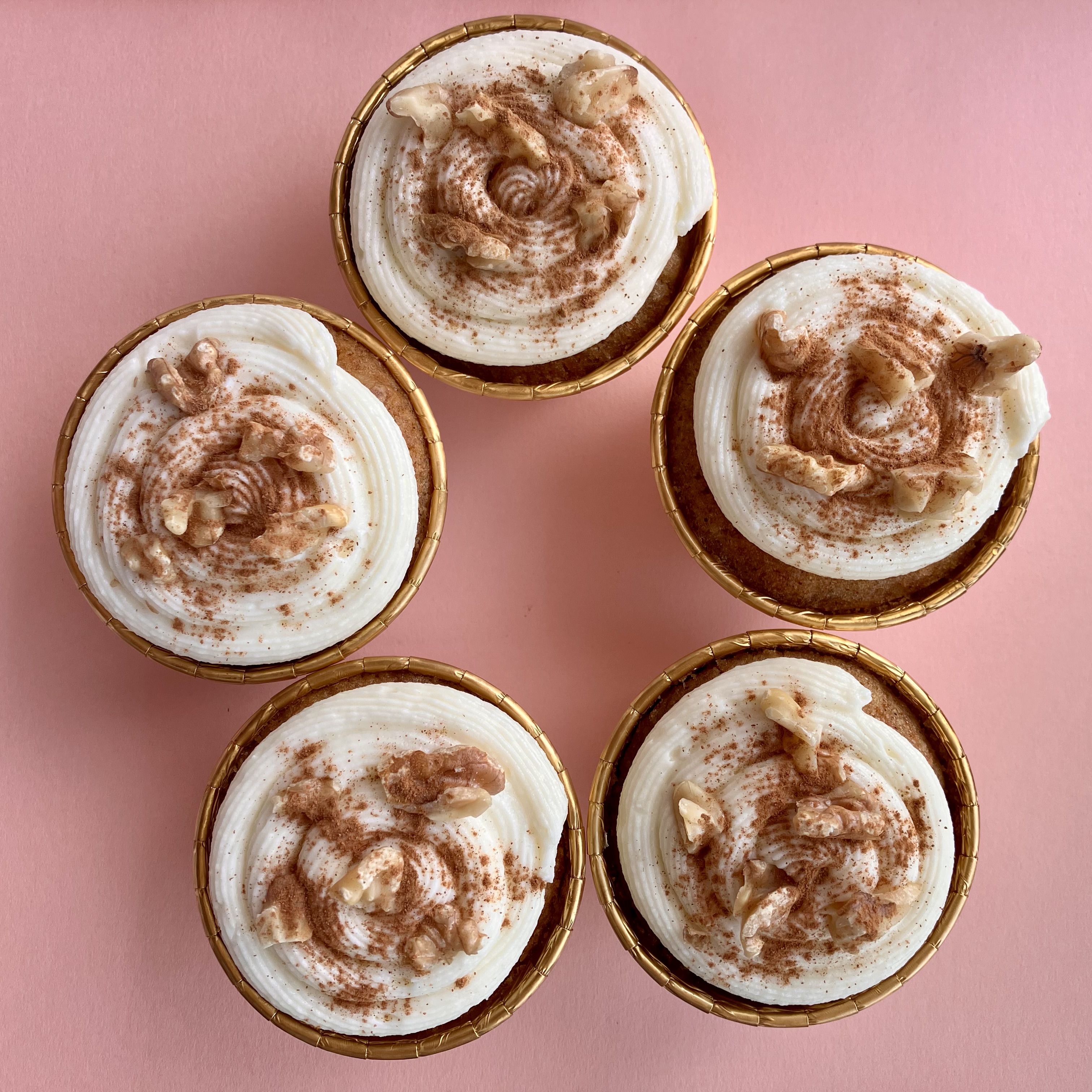 グルテンフリーキャロットカップケーキ🥕🧁