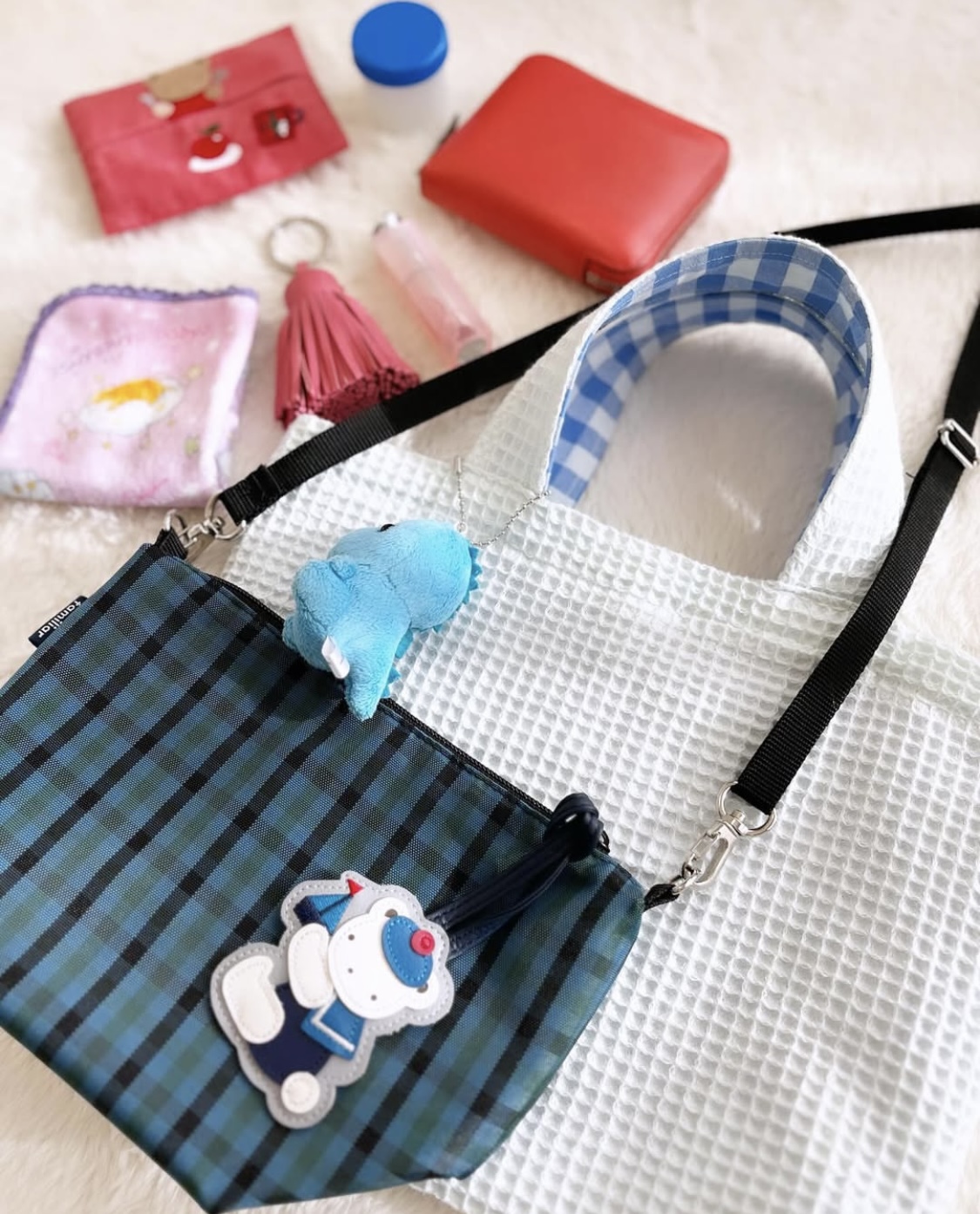 ママバッグの中身🌷ポシェット編