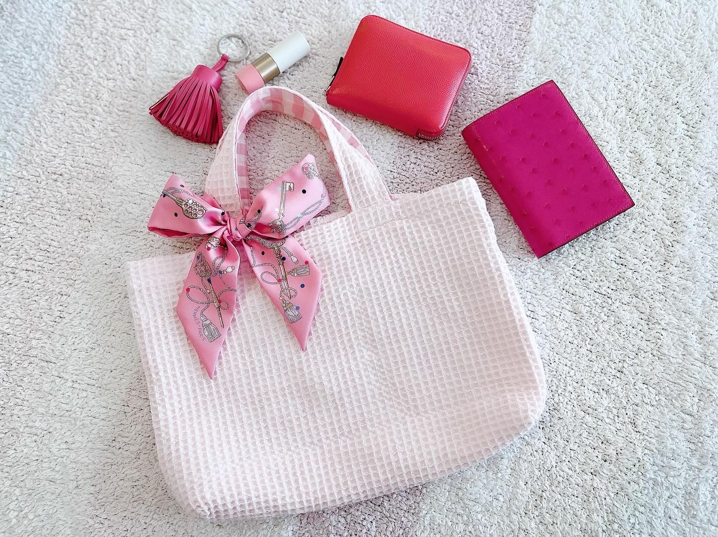 Pinkグッズで気分を上げる❣