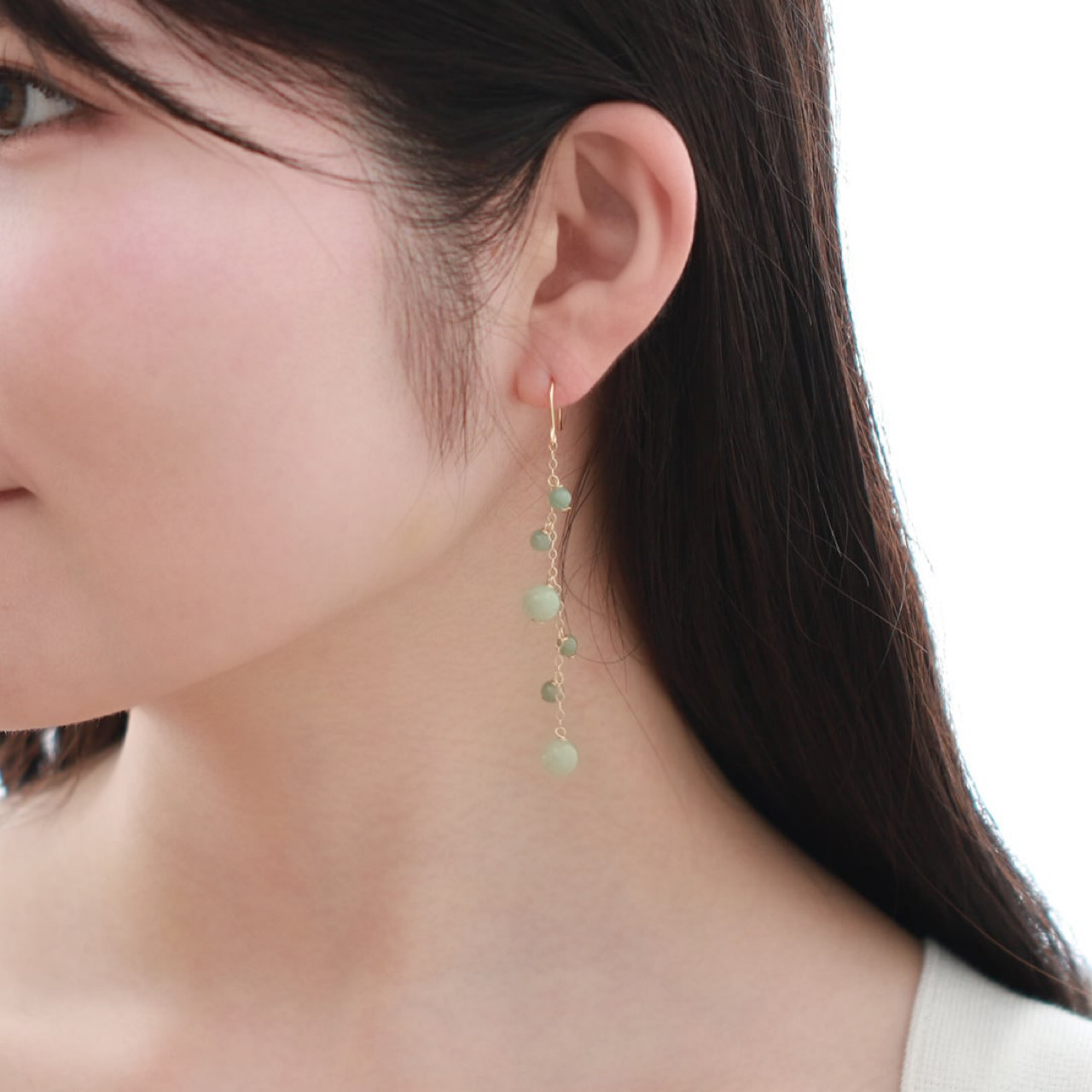 エレガントな眼鏡留めピアス・イヤリング