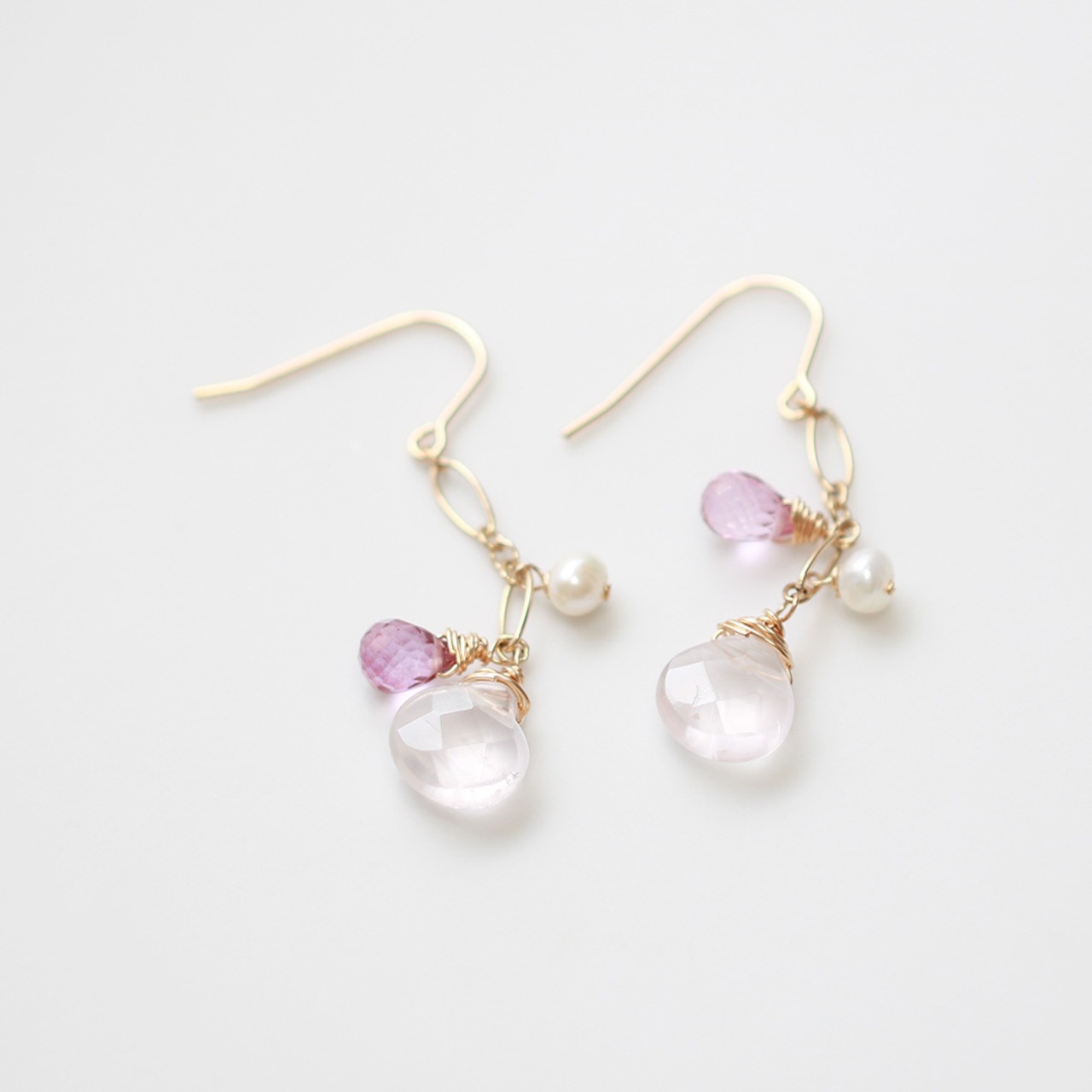 春の装いにぴったりなpinkcolor♡