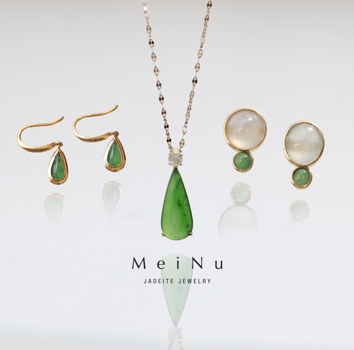 翡翠ジュエリーを身に着けて、素敵な1日を…♡