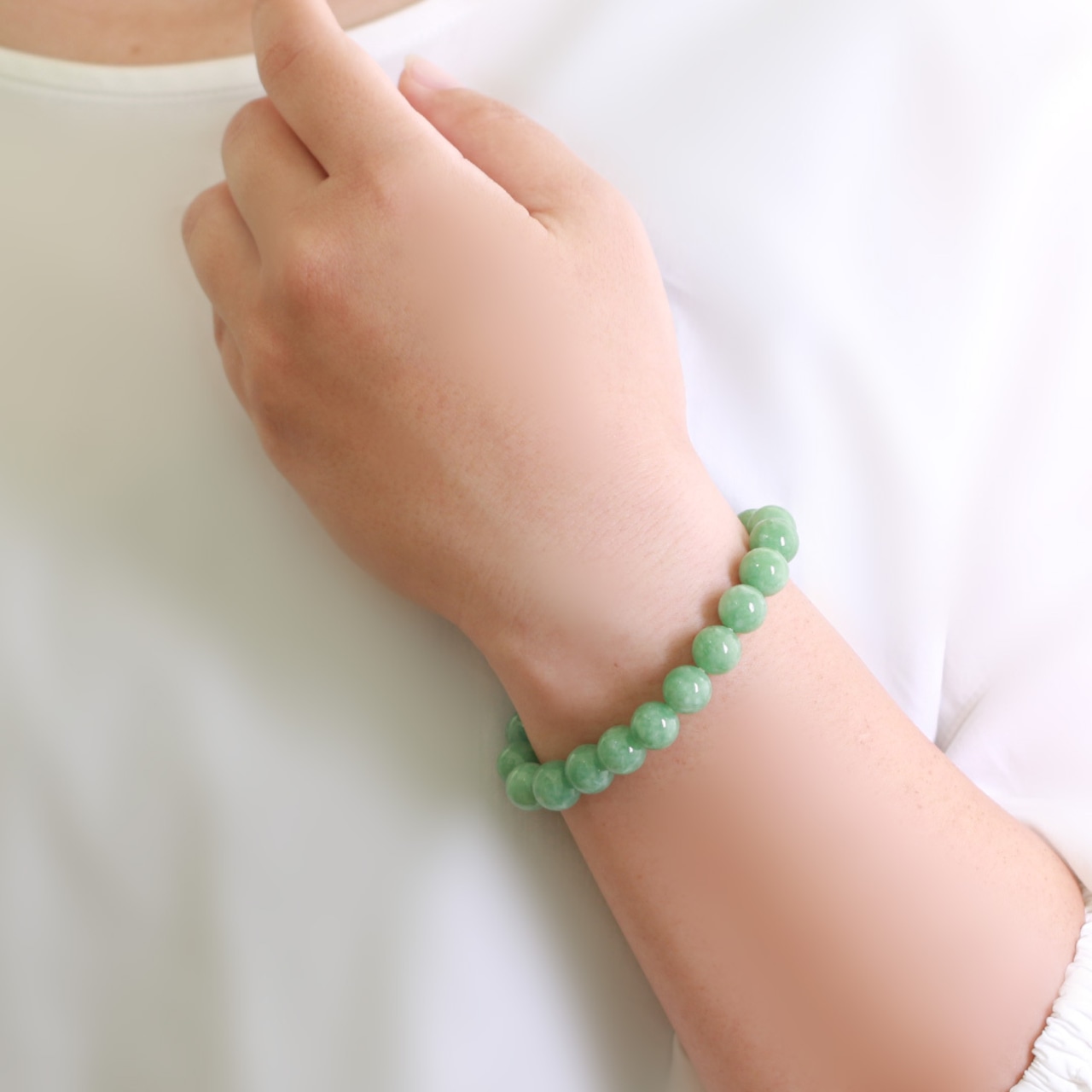 若草グリーンが美しいブレスレット🌿