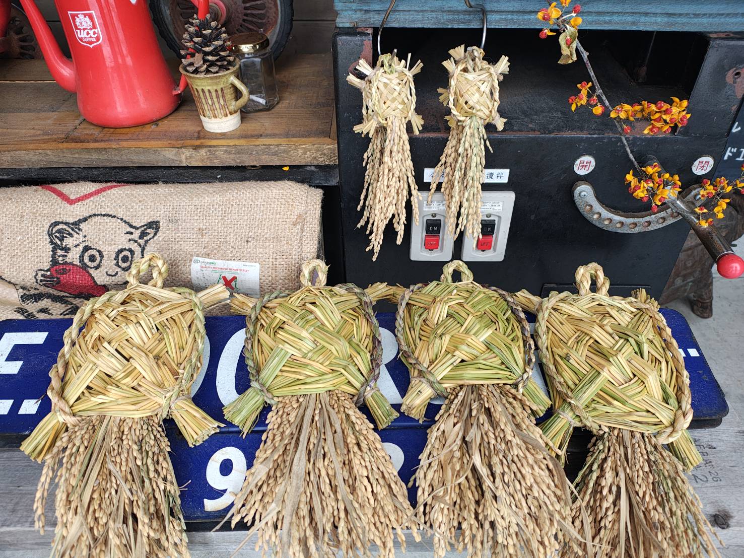 みちさんのしめ縄販売中!!