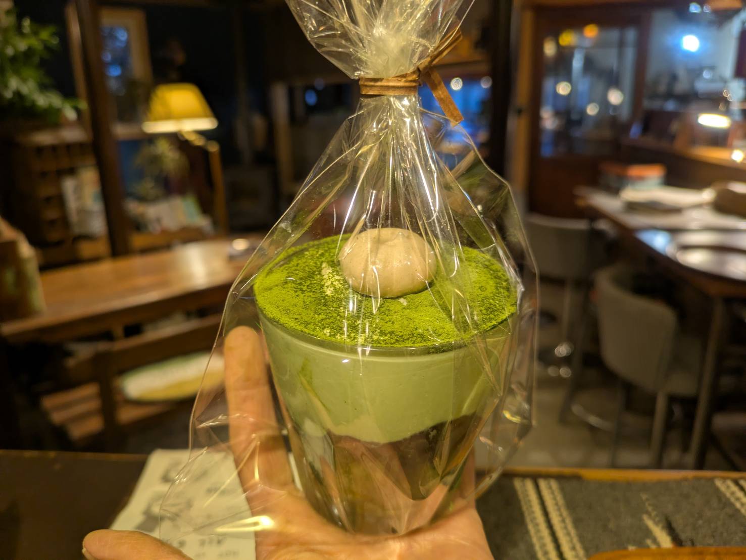 抹茶ティラミスがありましたとさ