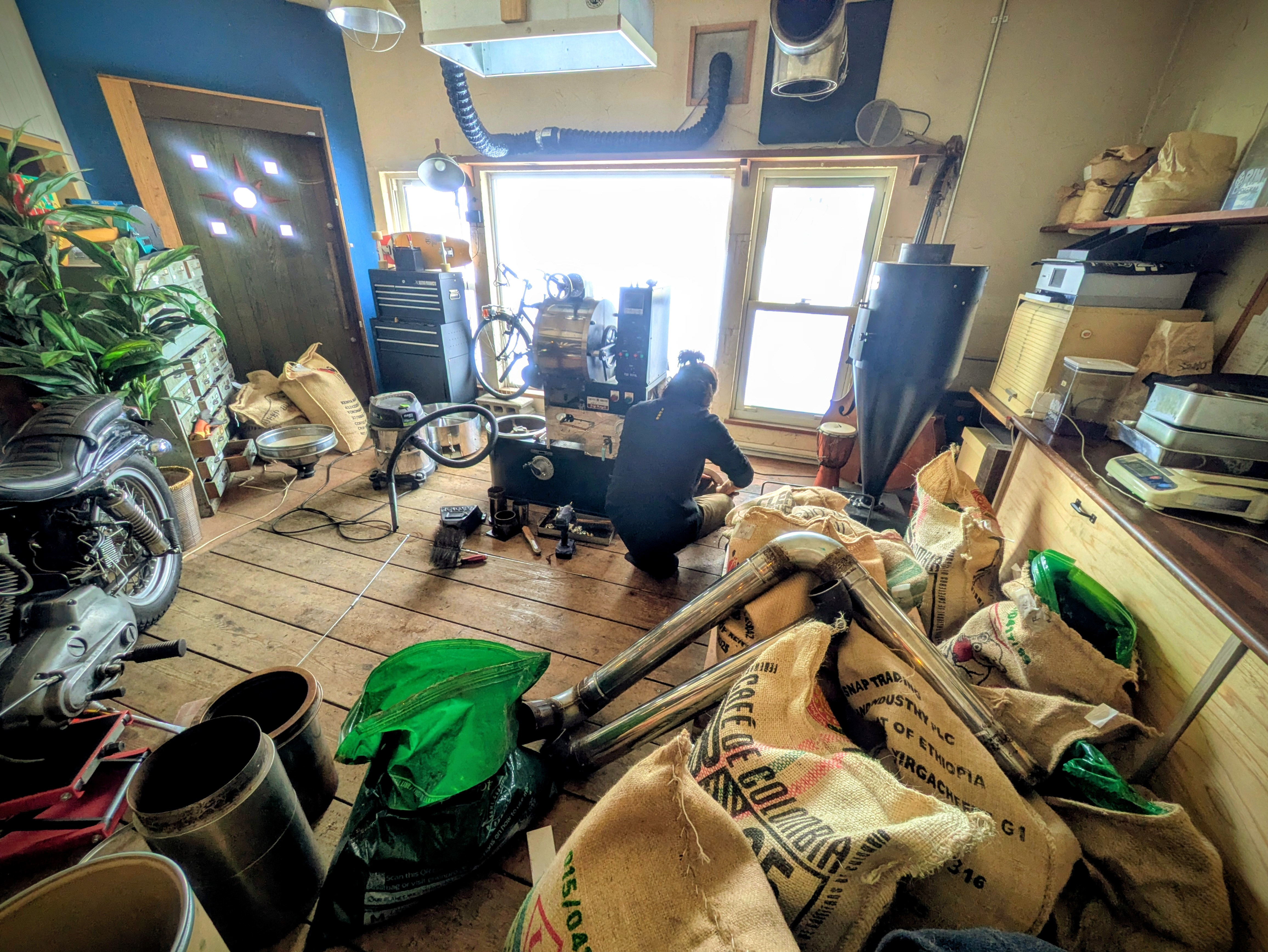 江原さんと、ブーサン。